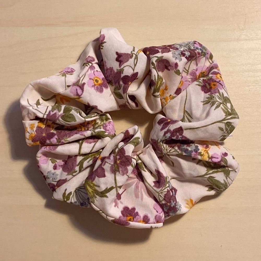 Handmade Scrunchie in Lovely Lavender